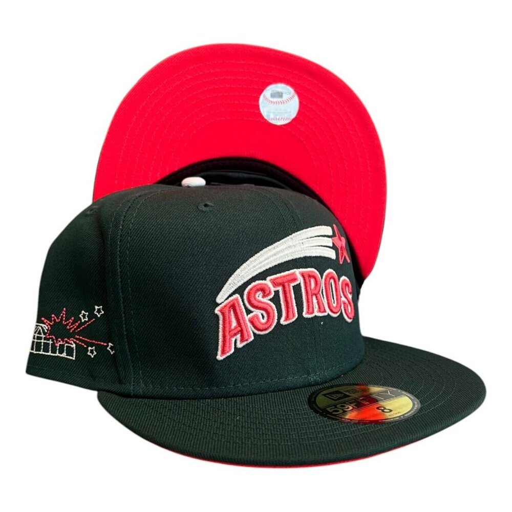 New Era Houston Astros 59FIFTY Fitted Hat Cap Glow In The Dark